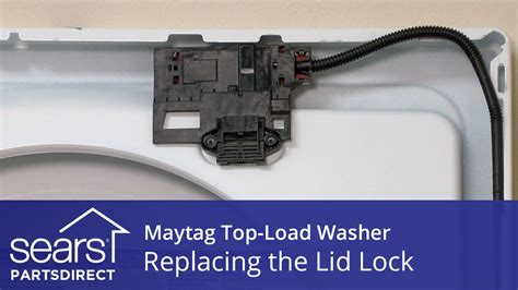 maytag washer lock replacement|maytag washer lid lock broken.